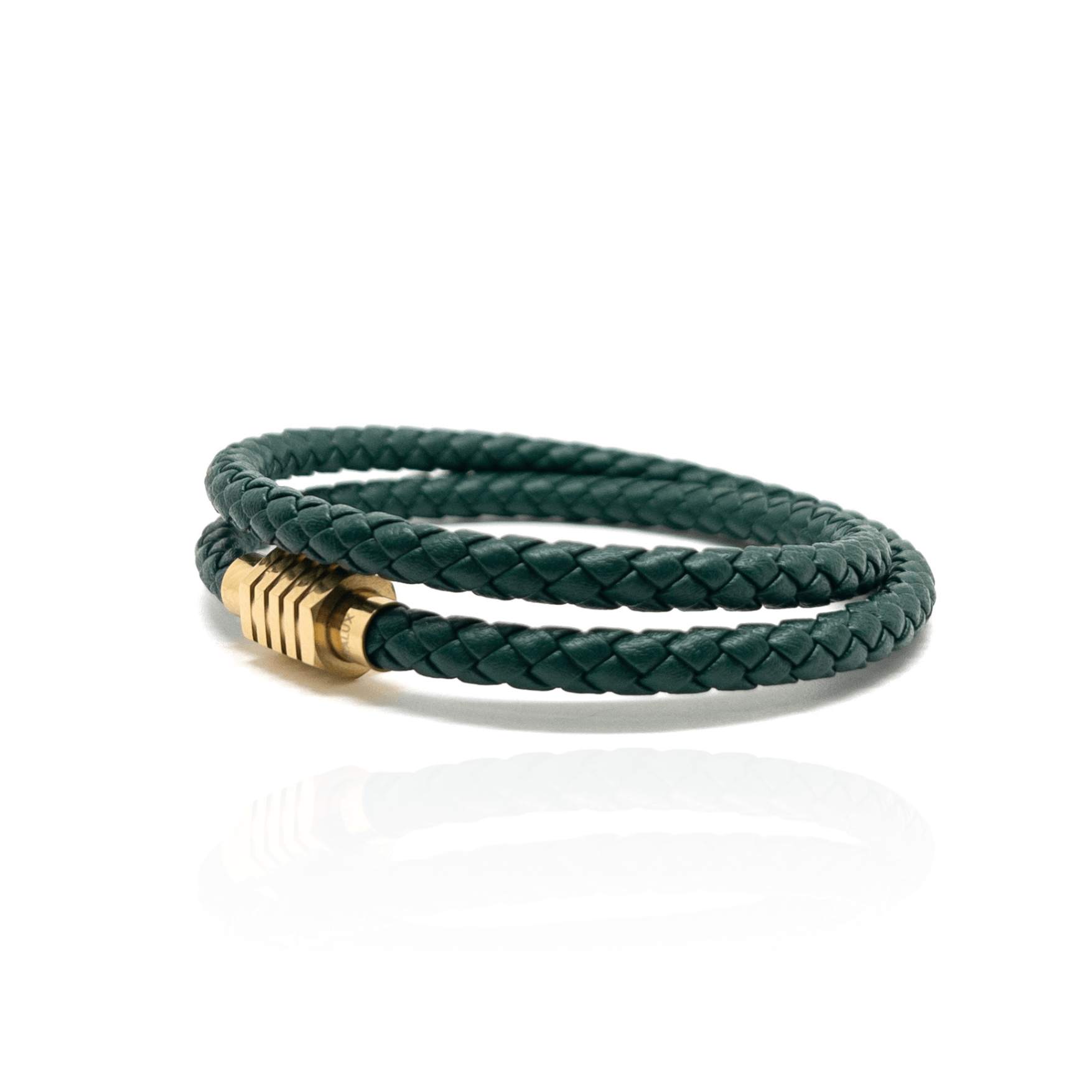 BRALUX - The Green Duo Leather Bracelet – Bralux