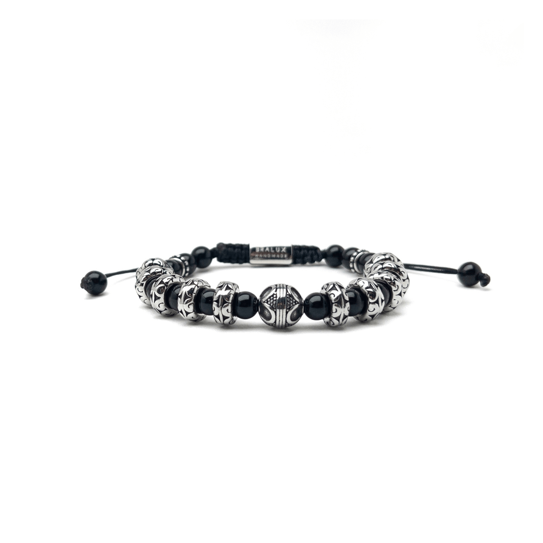 Cylinder Thread Bracelet – Silver