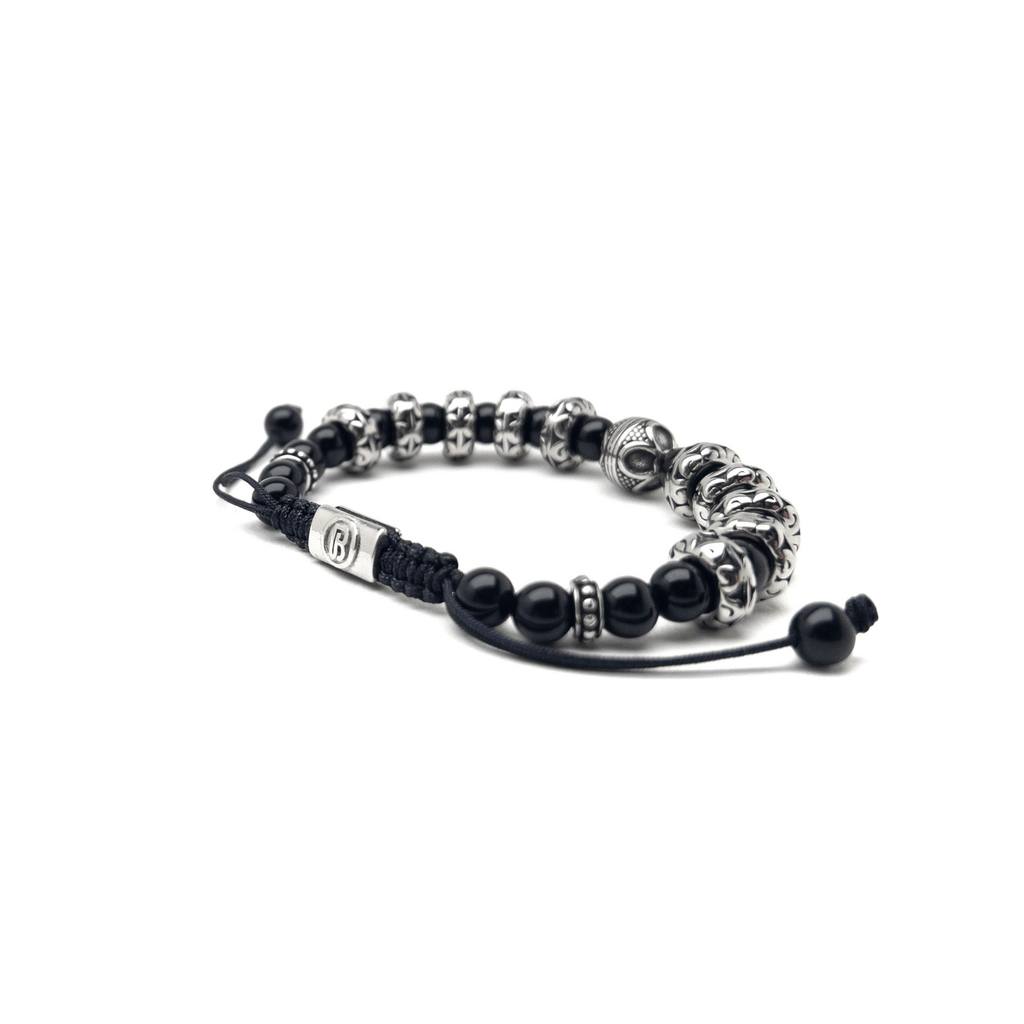 Cylinder Thread Bracelet – Silver