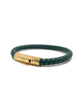 Green Vintage Bracelet – Gold
