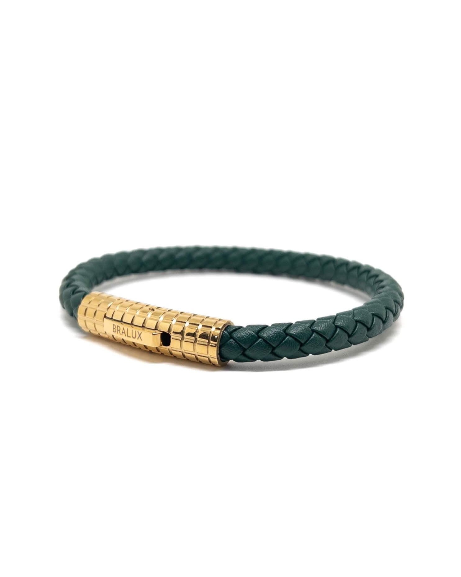 Green Vintage Bracelet – Gold