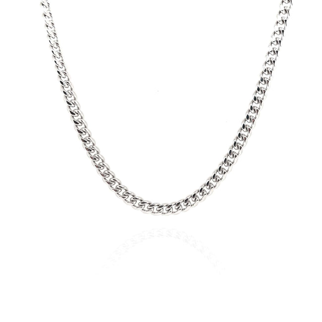 Cuban Chain Necklace – Silver Main image