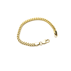 Gold Plated Franco Chain Bracelet