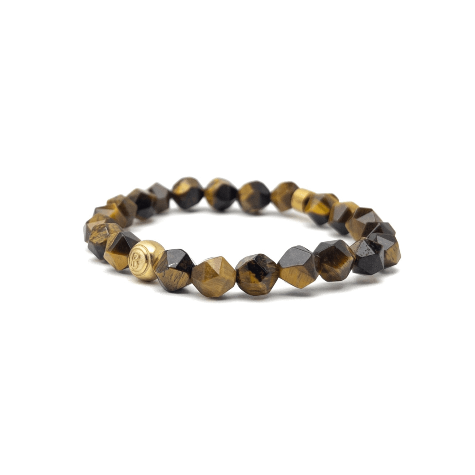Faceted Tiger Eye Signature – Gold