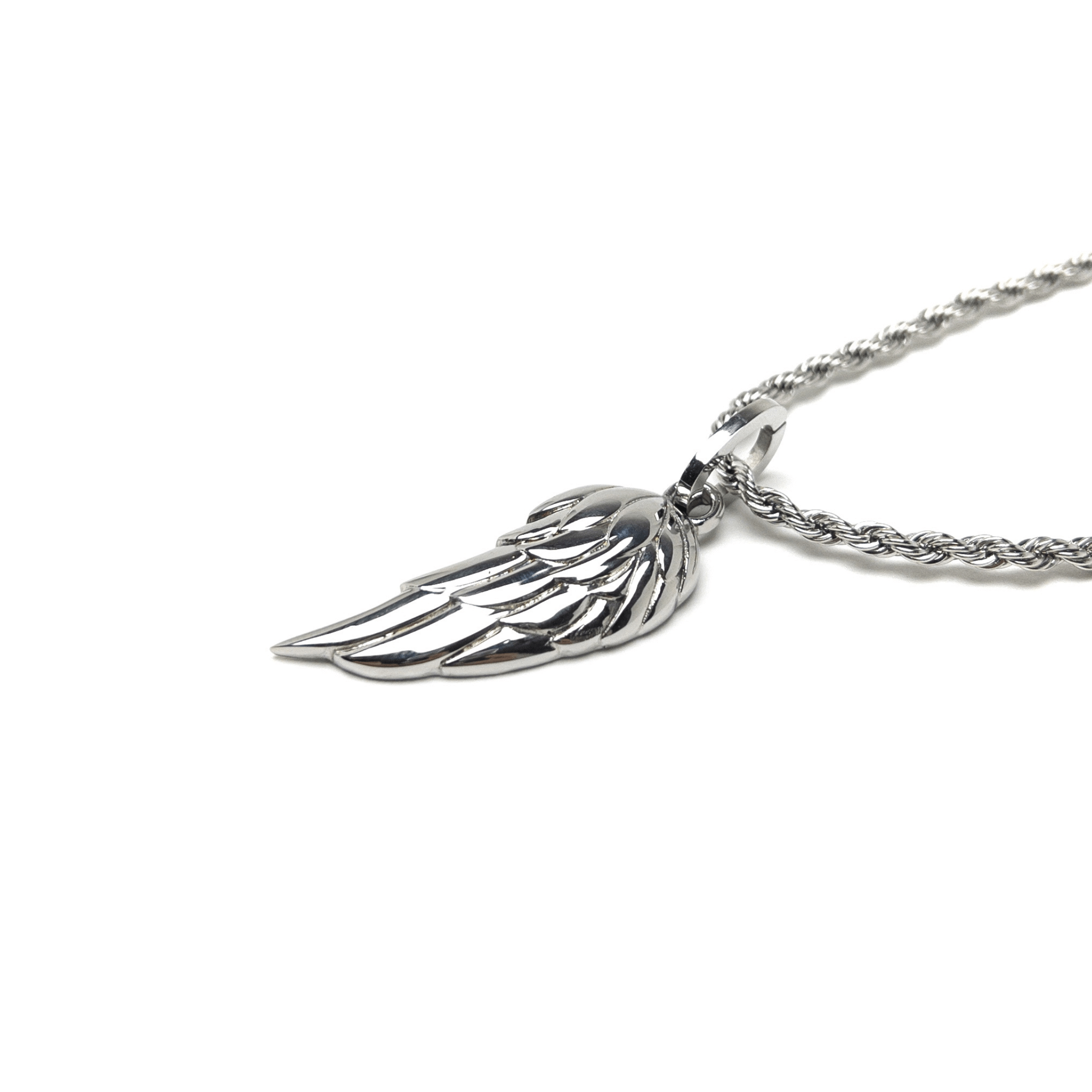 Wing Necklace – Silver