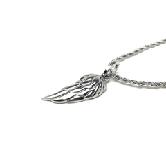 Silver Plated Wing Necklace