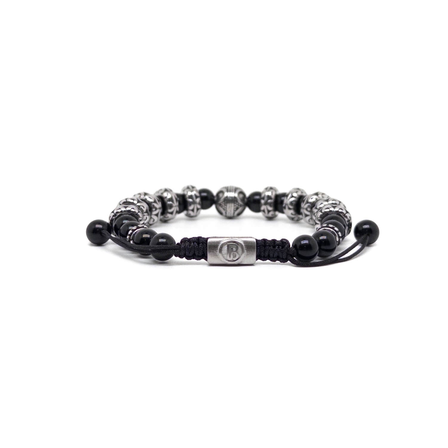 Cylinder Thread Bracelet – Silver
