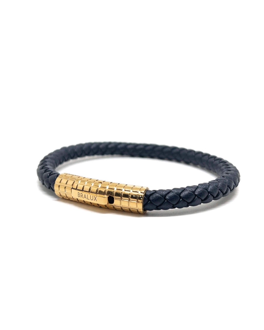 Navy Vintage Bracelet – Gold