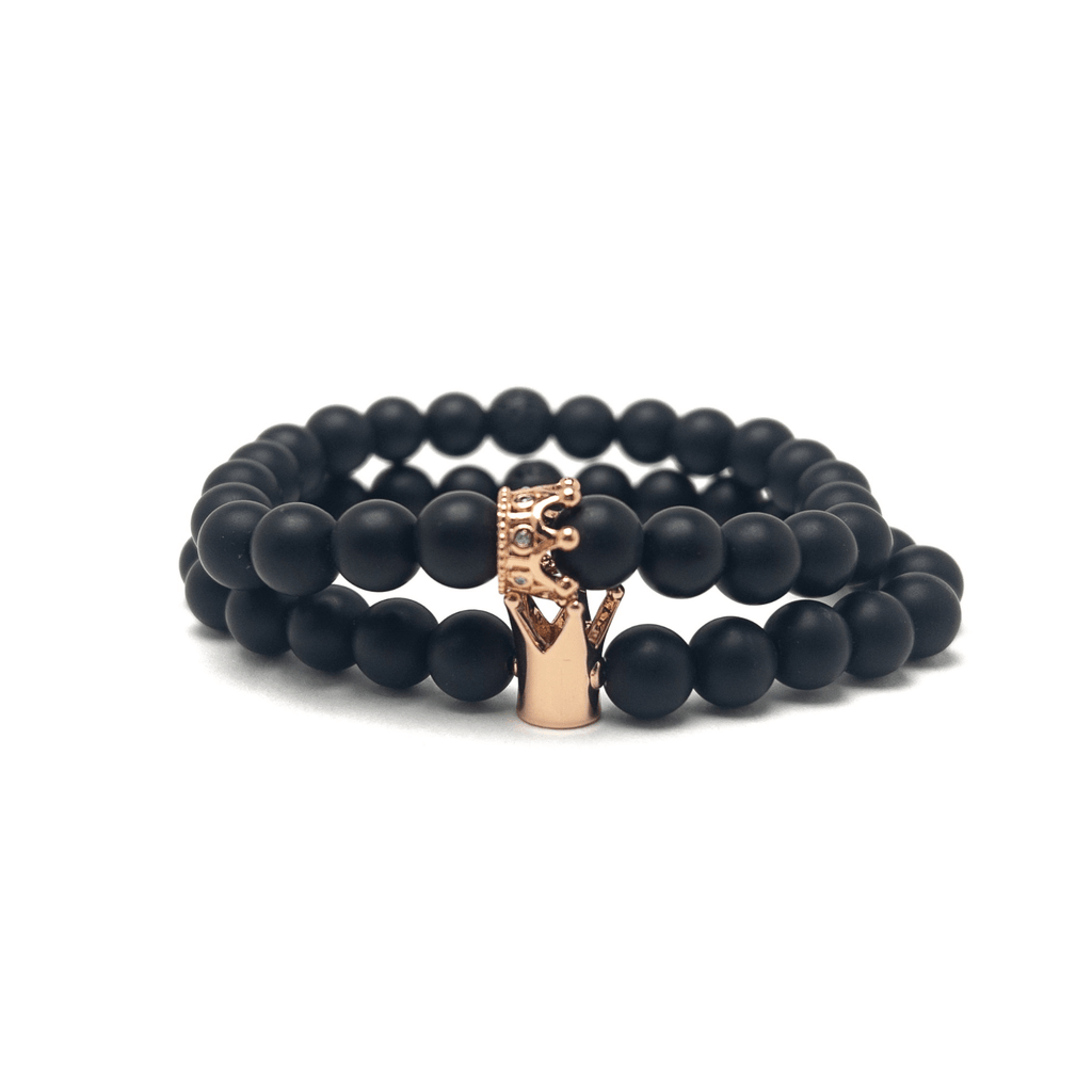 King Queen Bracelets – Rose Gold