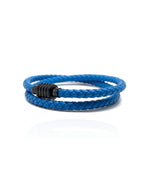 Blue Duo Leather