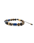 Tiger Eye Lapis Bracelet – Gold