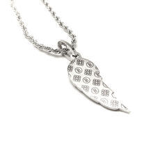 Silver Plated Wing Necklace