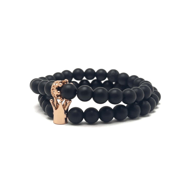 King Queen Bracelets – Rose Gold Main image