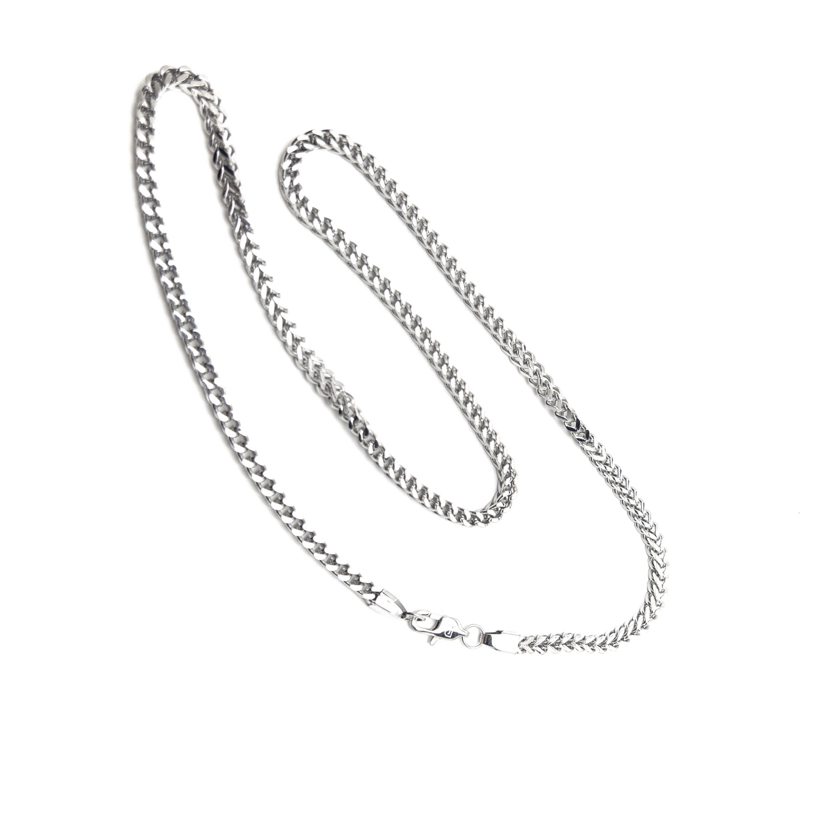 Franco Chain Necklace – Silver