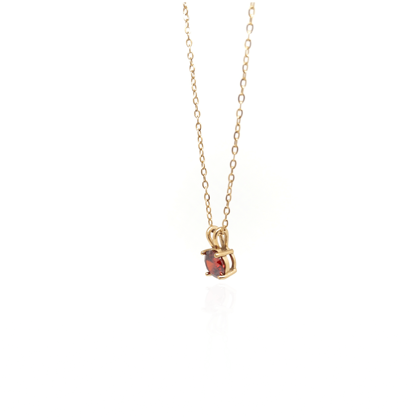 The Red Zircon Necklace