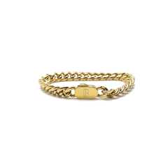 Gold Plated Cuban Chain Bracelet