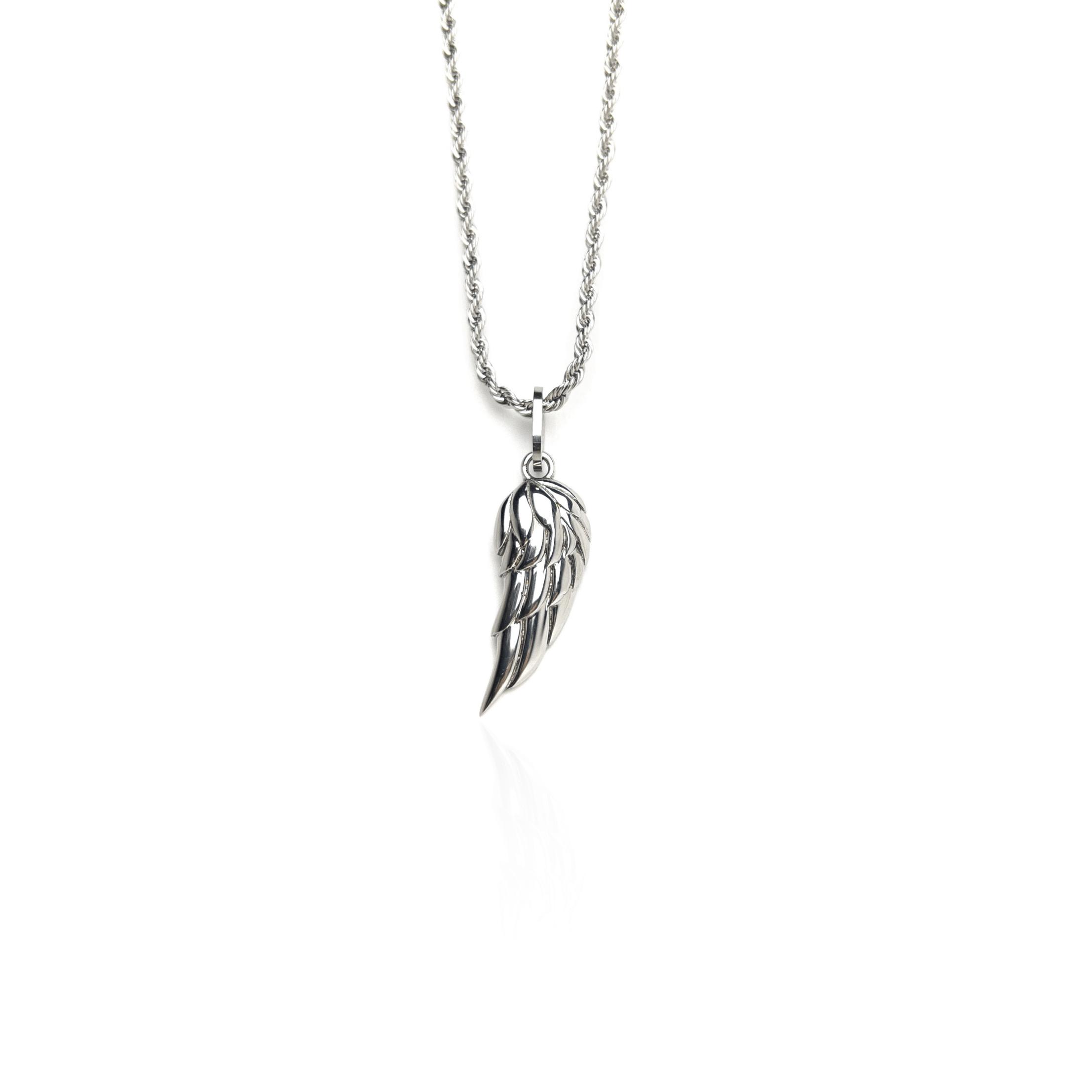 Wing Necklace – Silver