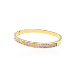 The Rose Zircon Bangle