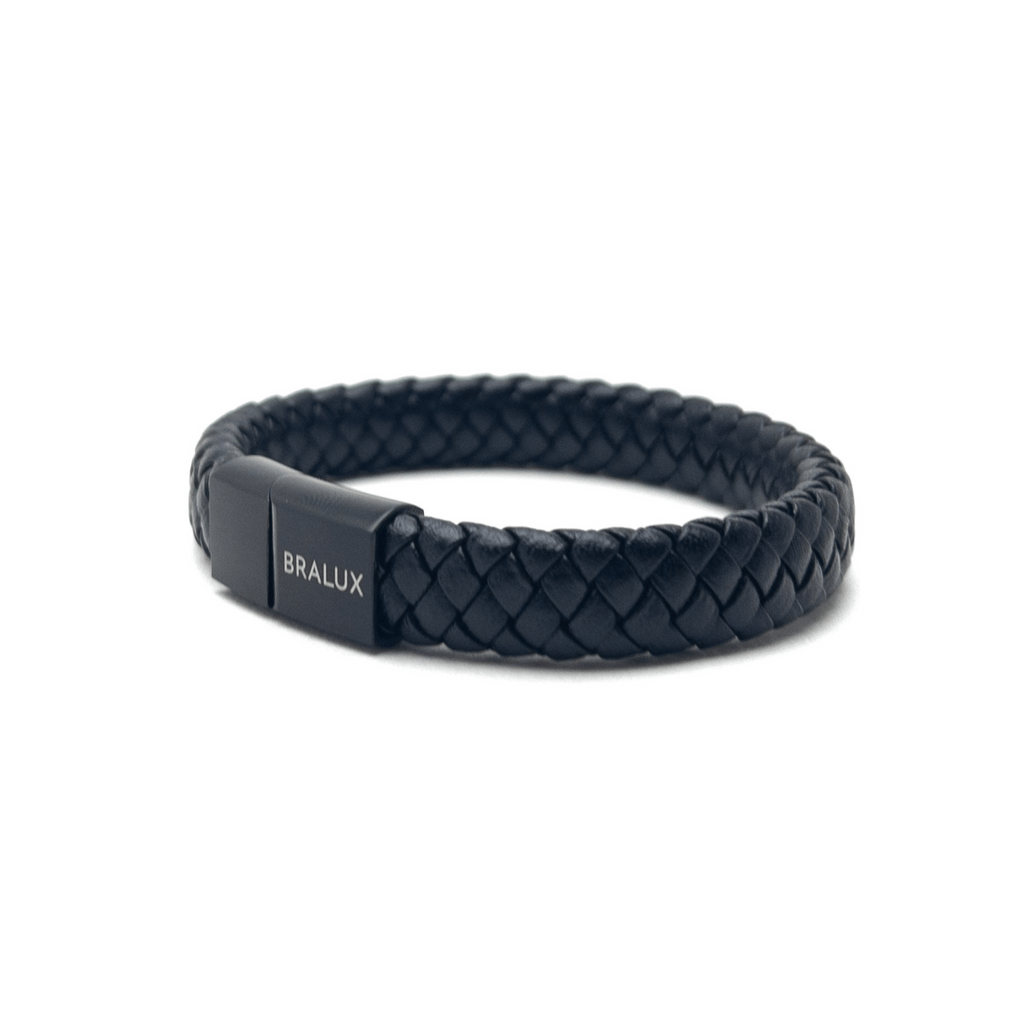 Black Bold Leather - Black