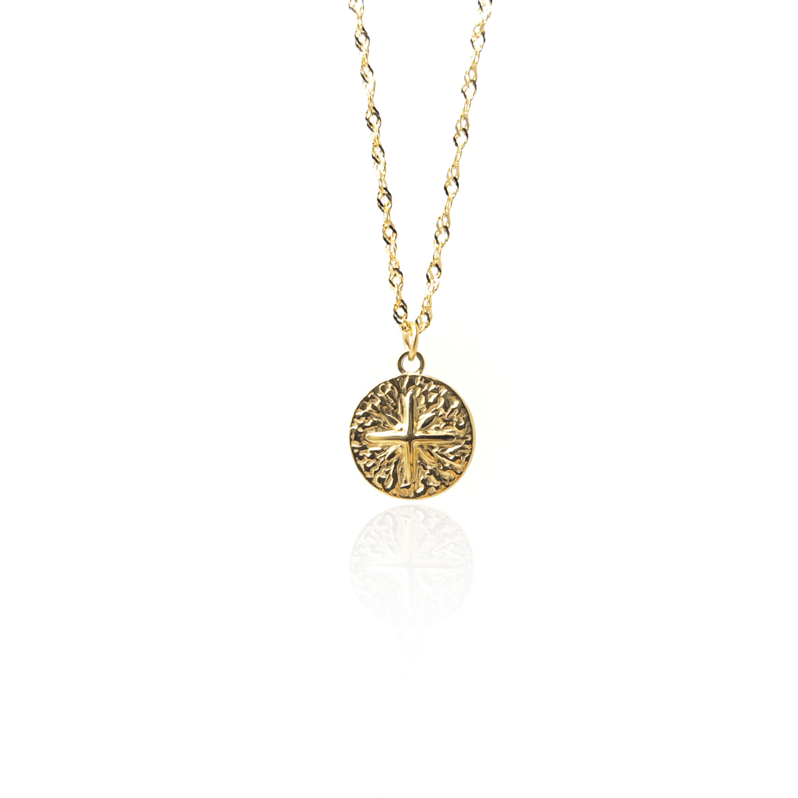 Cross Necklace – Gold