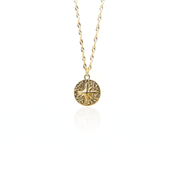 Gold Plated Cross Necklace