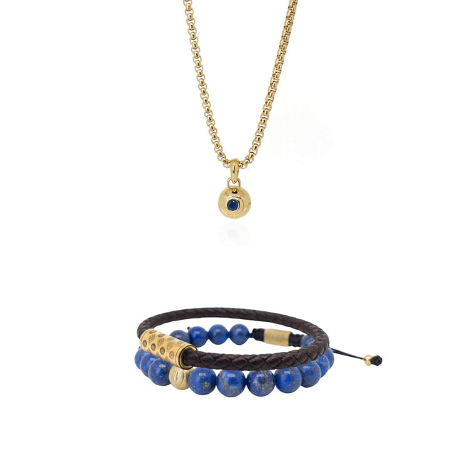 The Lapis Set - Gold Main image