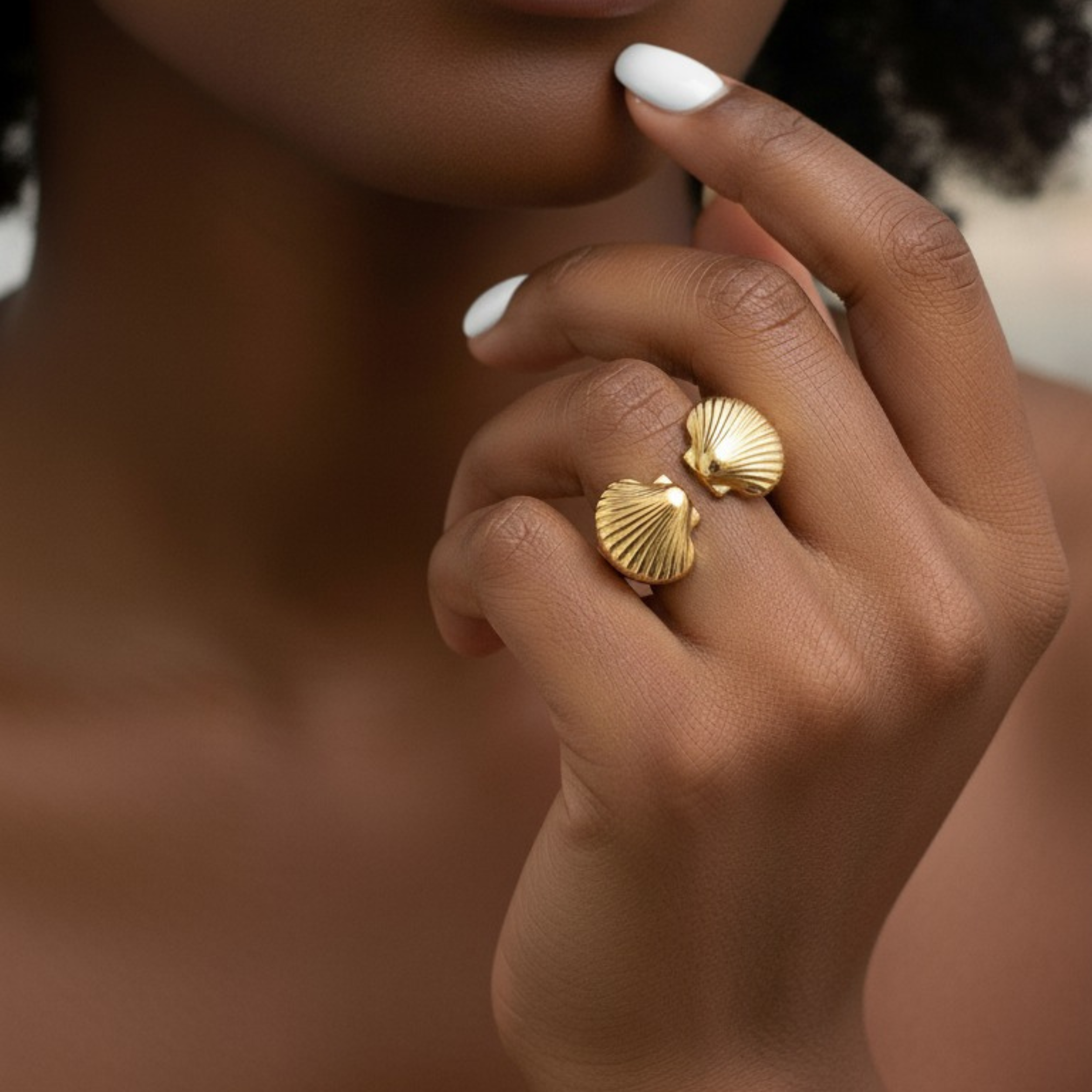 Ocean Shell Ring