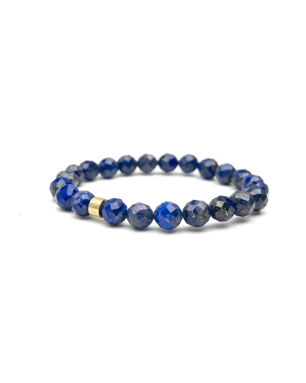 Faceted Lapis Signature – Gold