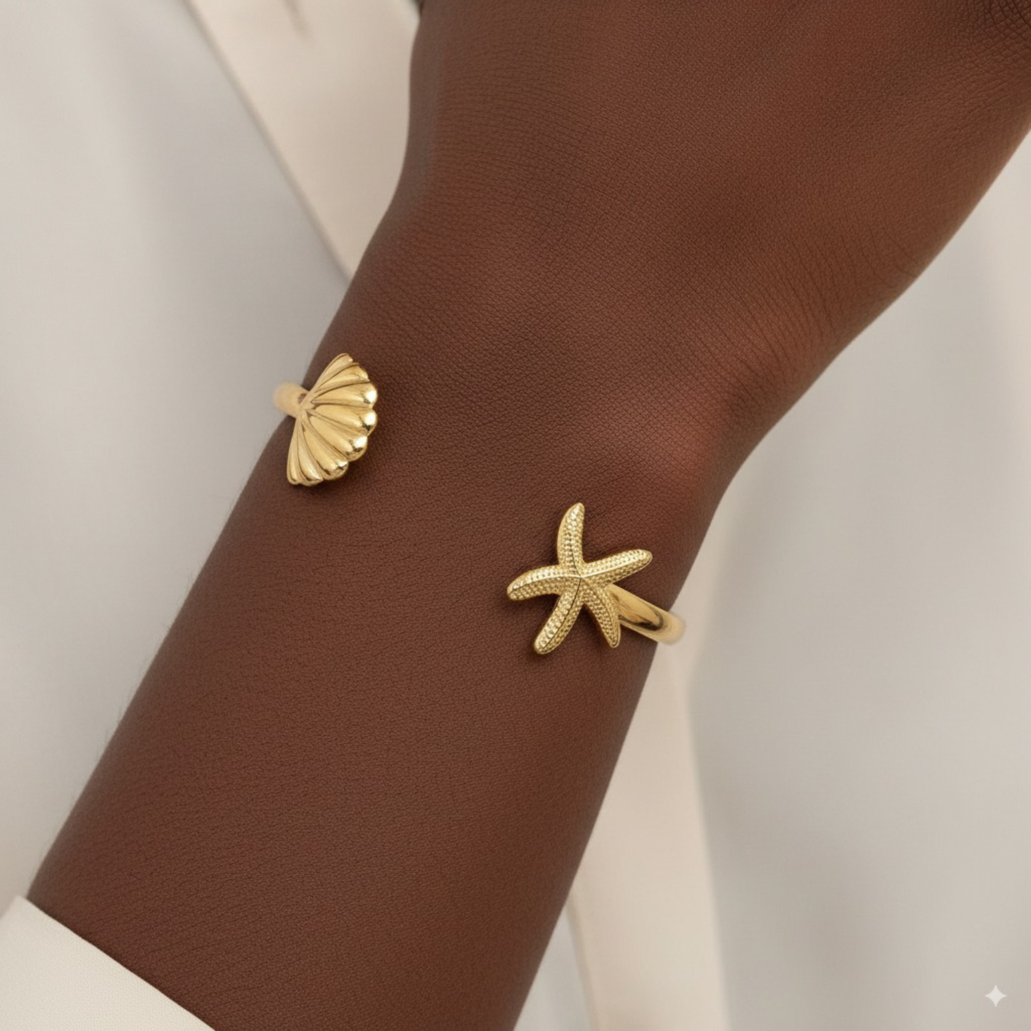 Bracelet coquillage étoile