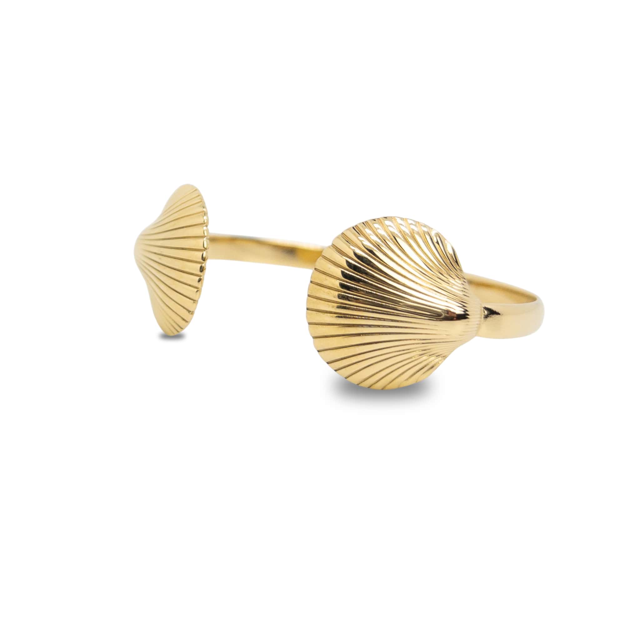 Bracelet manchette coquillage