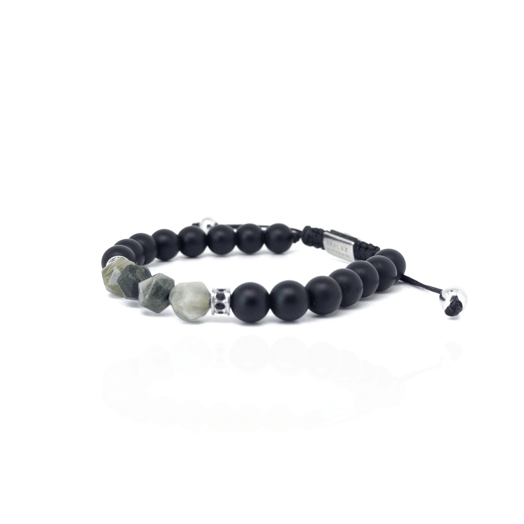 Onyx Green Agate - Silver