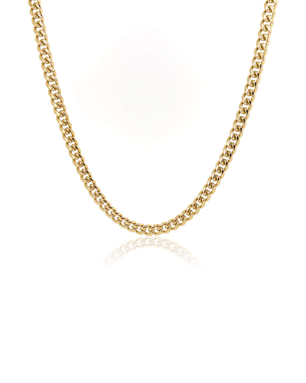 Cuban Chain Necklace – Gold