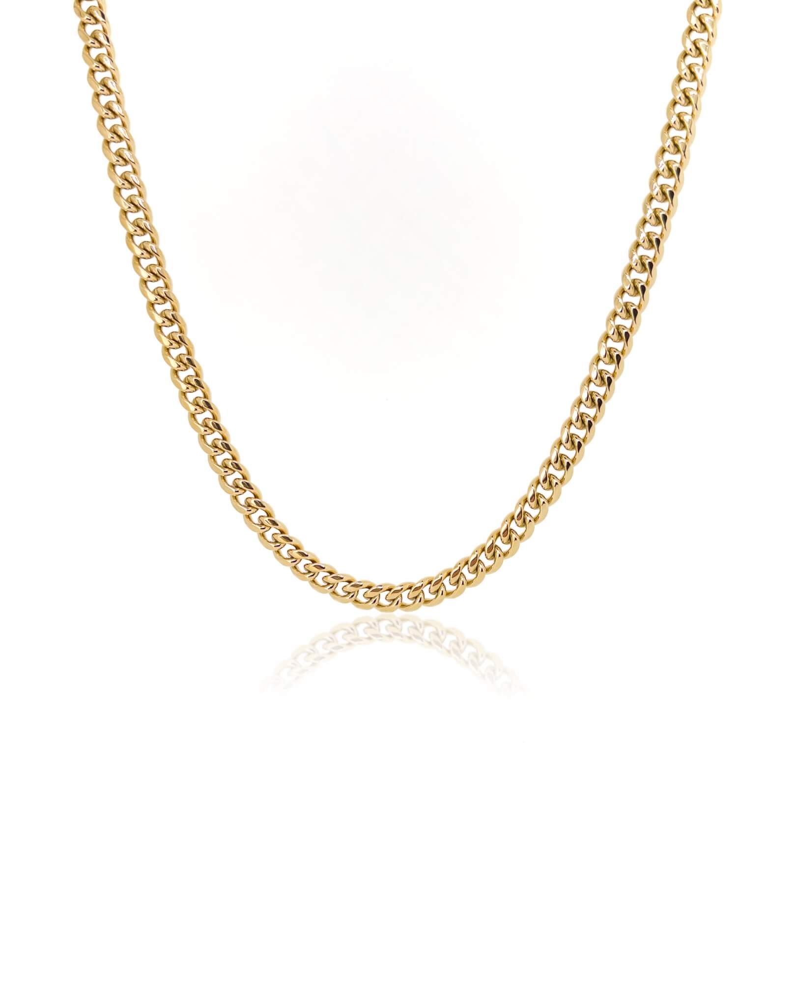 Cuban Chain Necklace – Gold