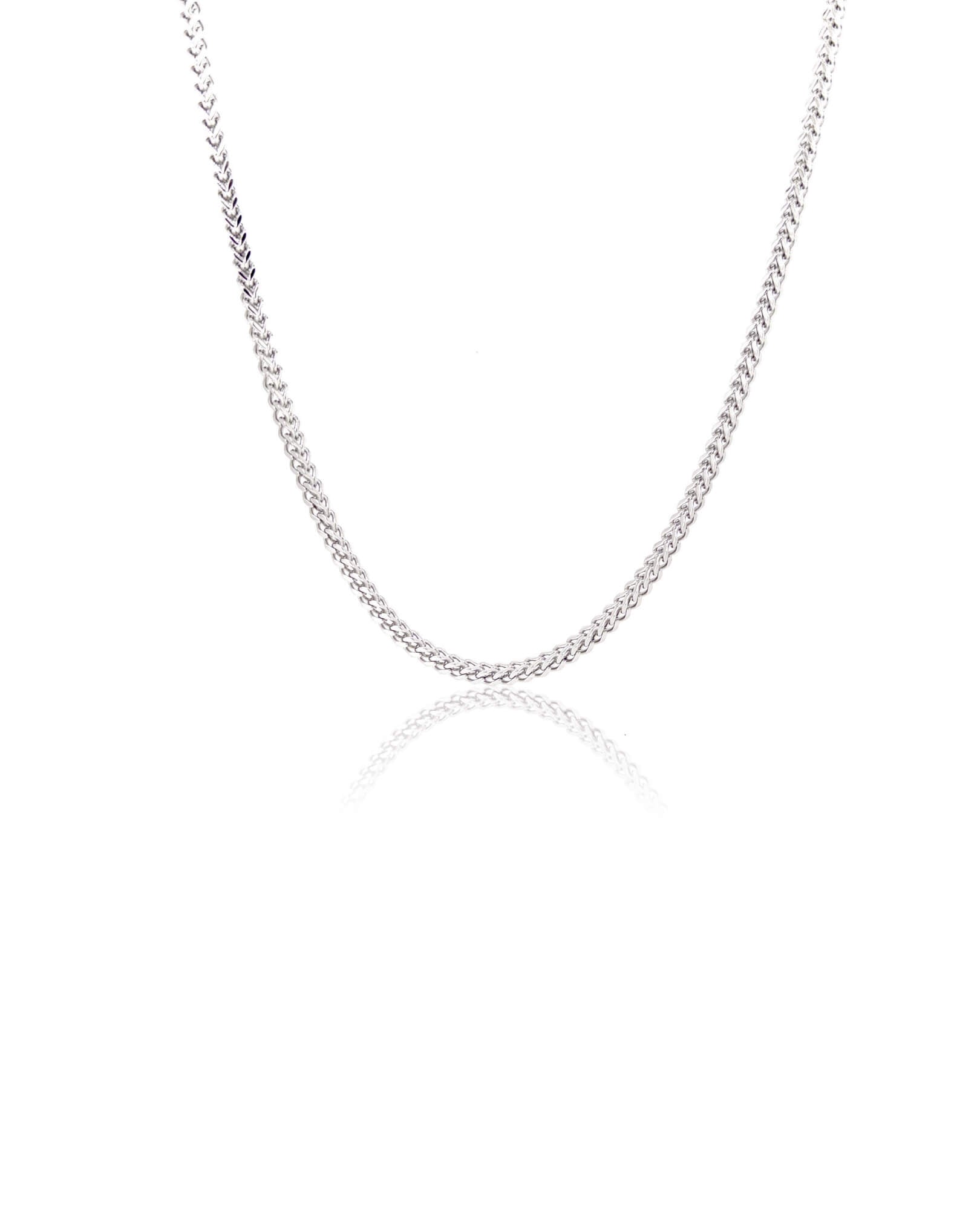 Franco Chain Necklace – Silver