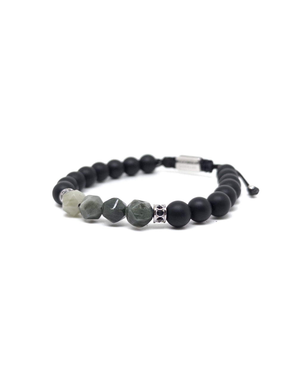 Onyx Green Agate - Silver