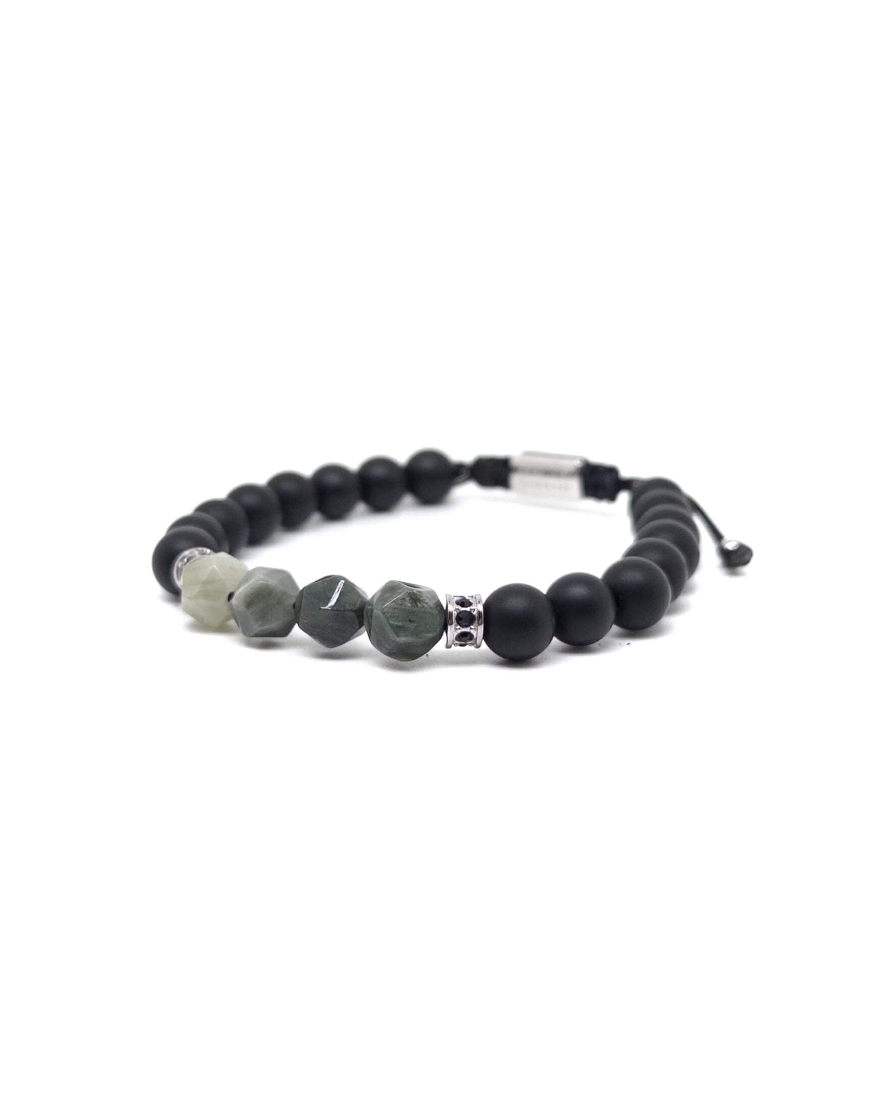 Onyx Green Agate - Silver