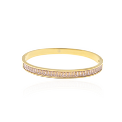 The Rose Zircon Bangle