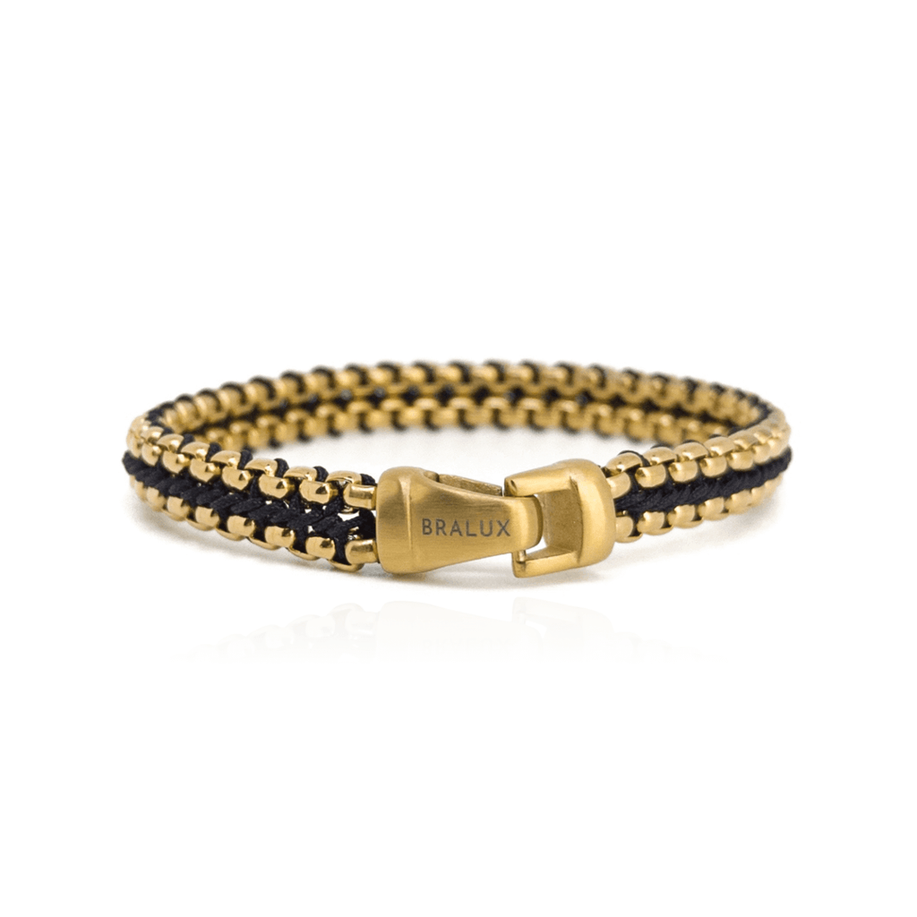 Woven Box Chain - Gold