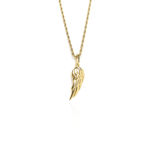 Wing Necklace – Gold Main image