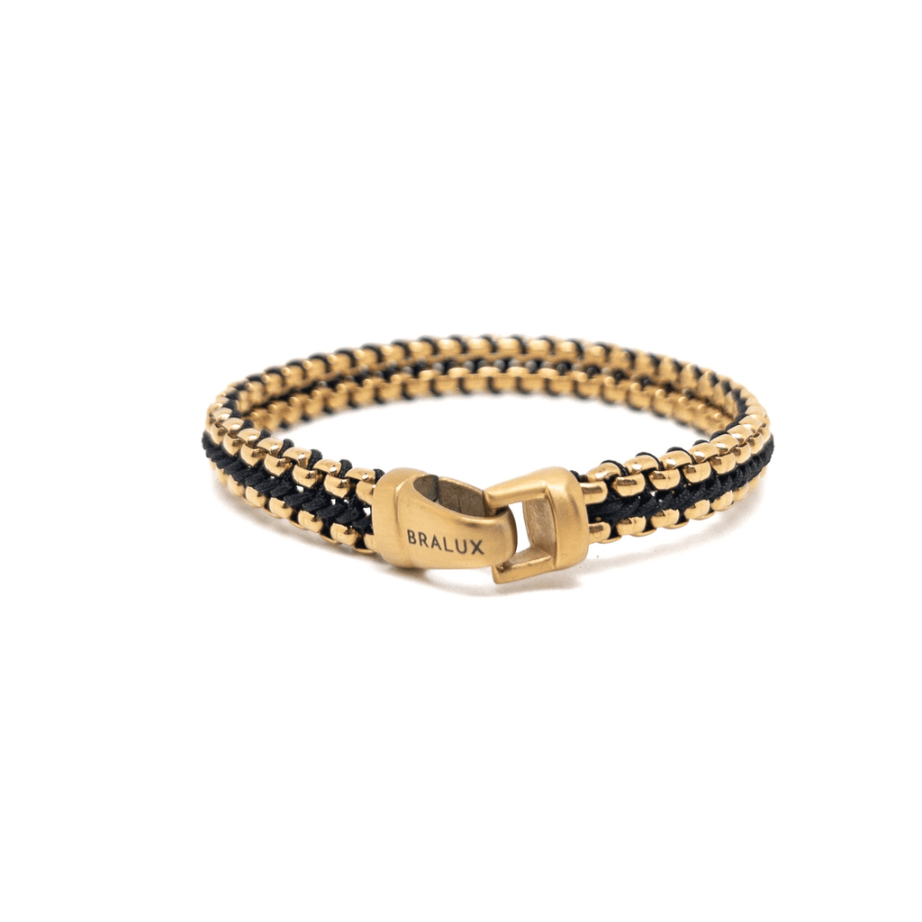 Woven Box Chain - Gold