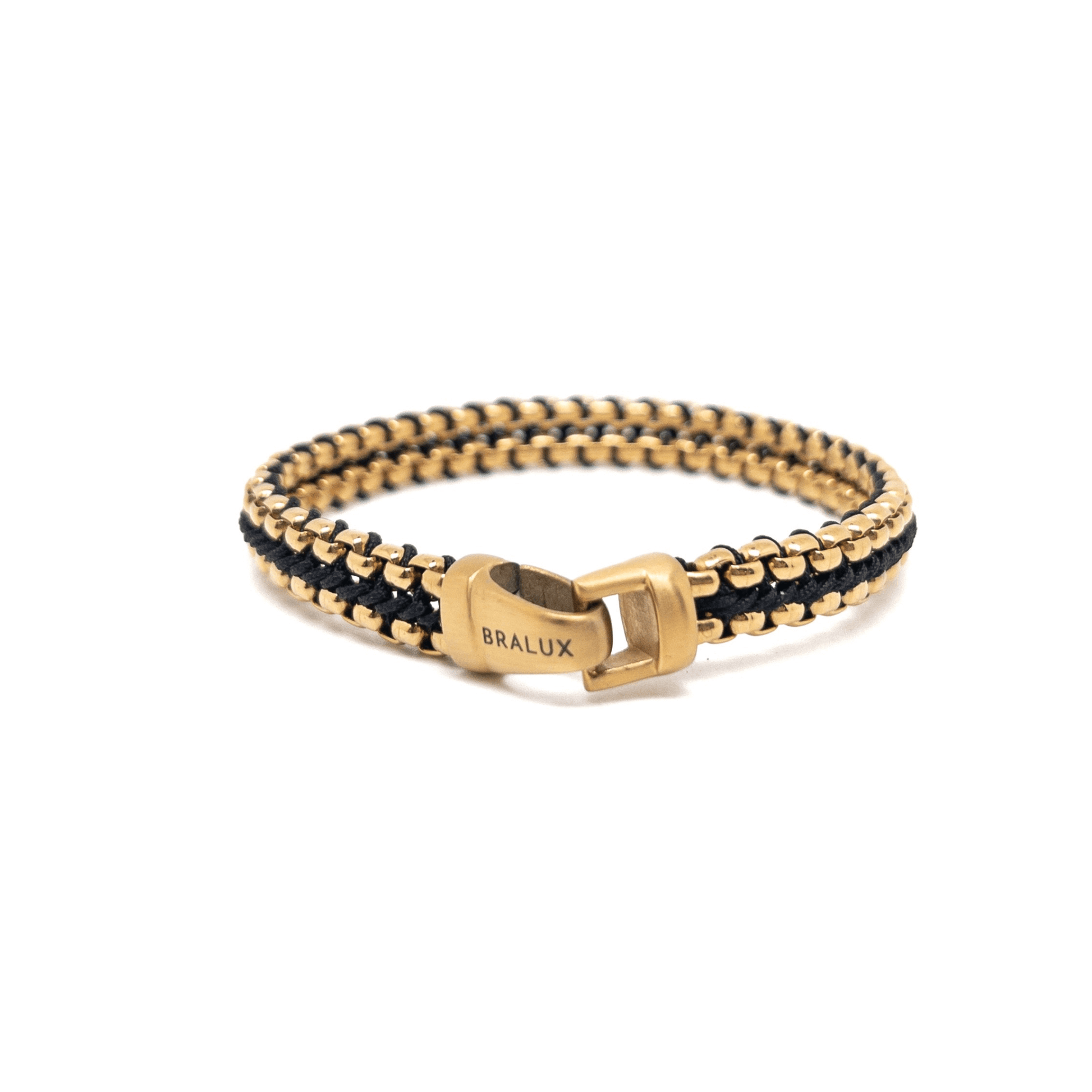 Woven Box Chain - Gold