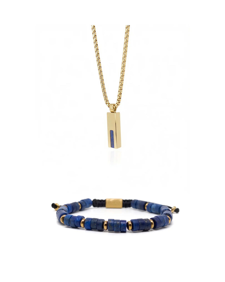 Heishi Lapis Set