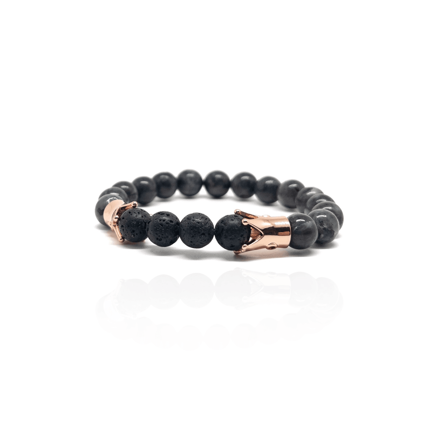 The Rose Gold Plated Double King bracelet