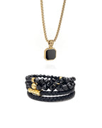 Monogram set - gold