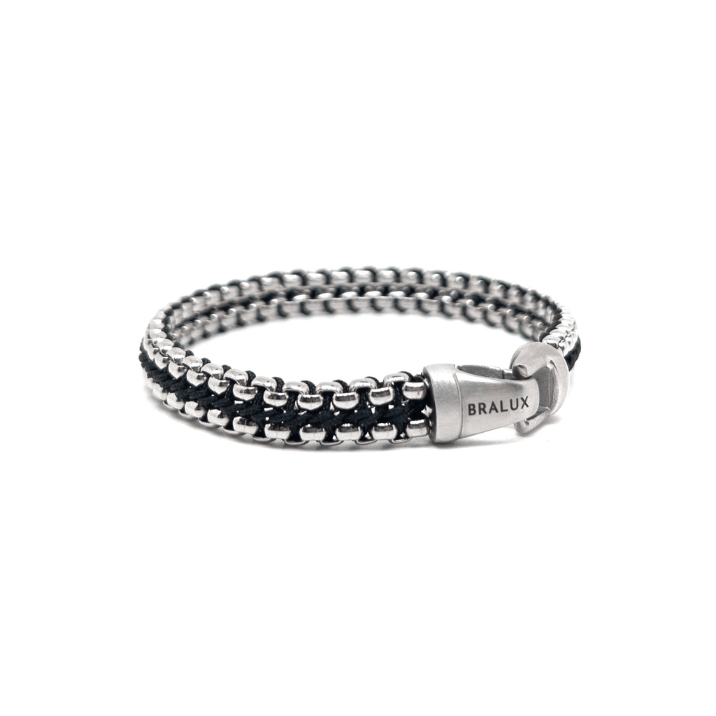 Woven Box Chain - Silver