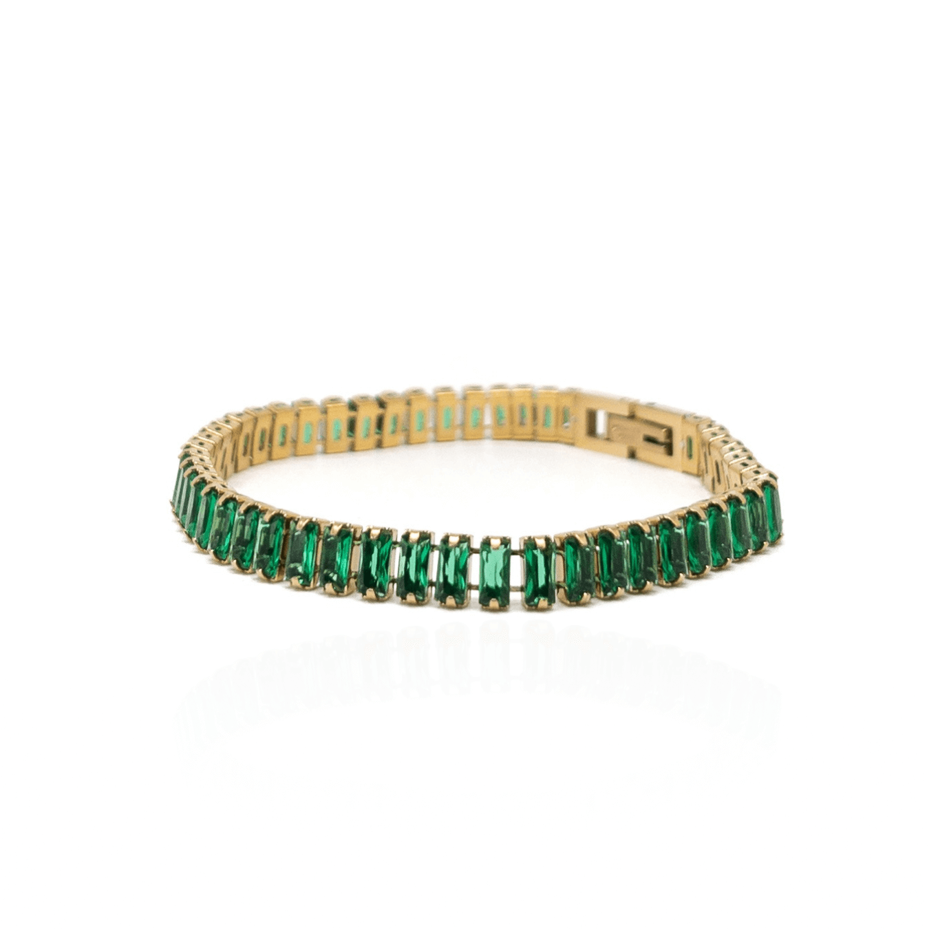 The Green Zircon Tennis Bracelet