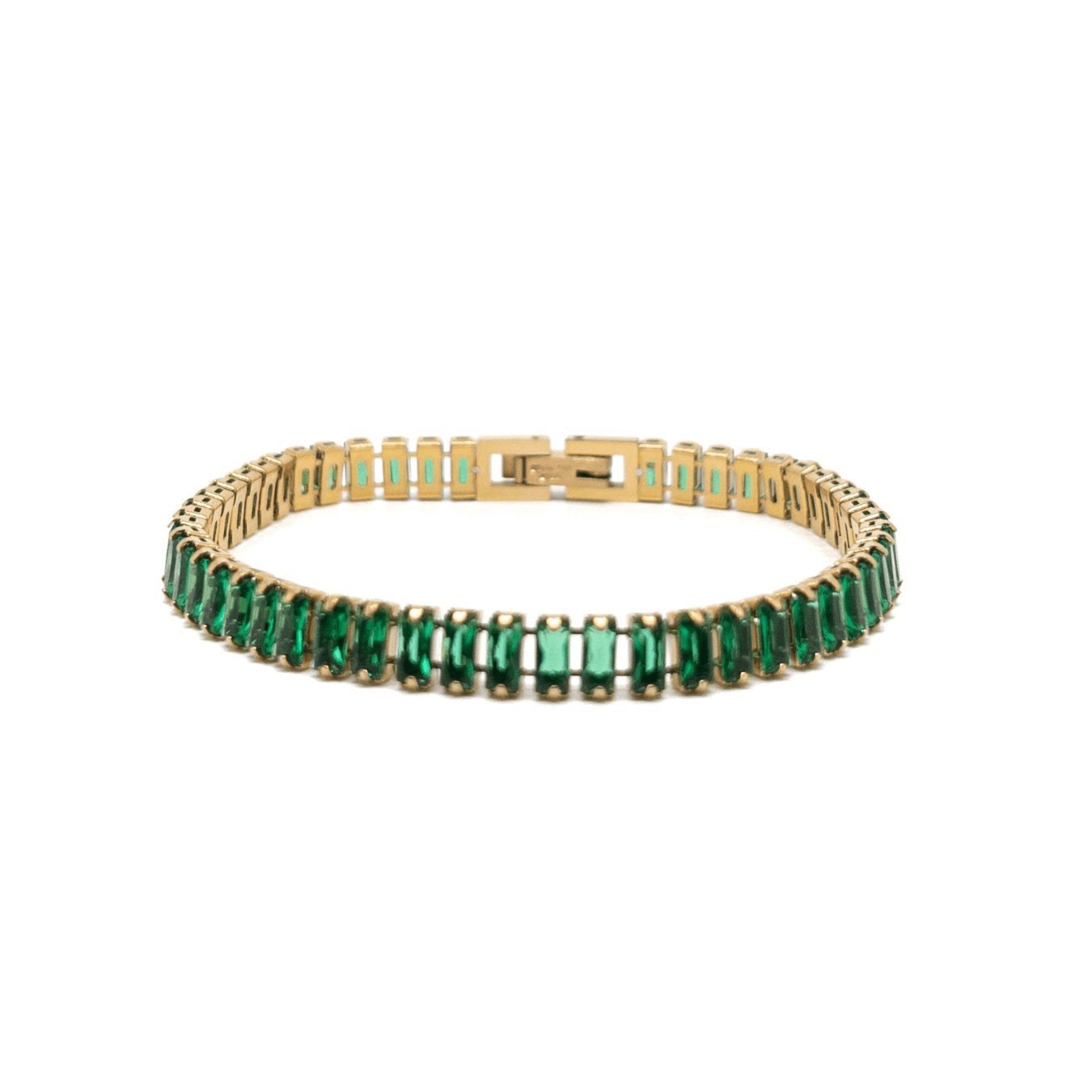 The Green Zircon Tennis Bracelet