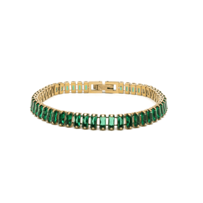 The Green Zircon Tennis Bracelet