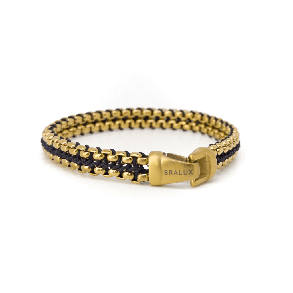 Woven Box Chain - Gold