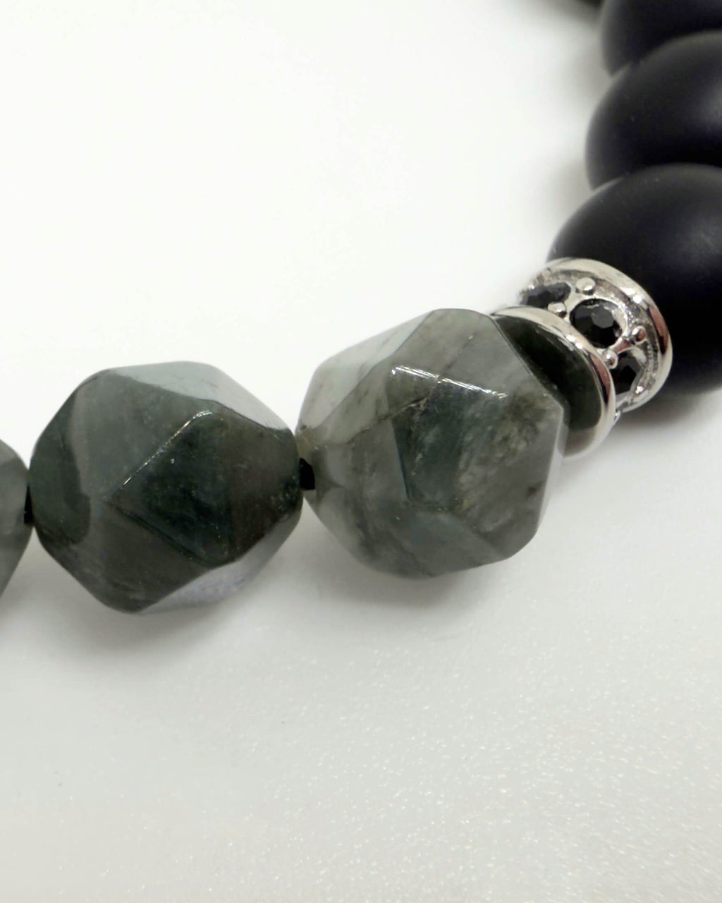 Onyx Green Agate - Silver